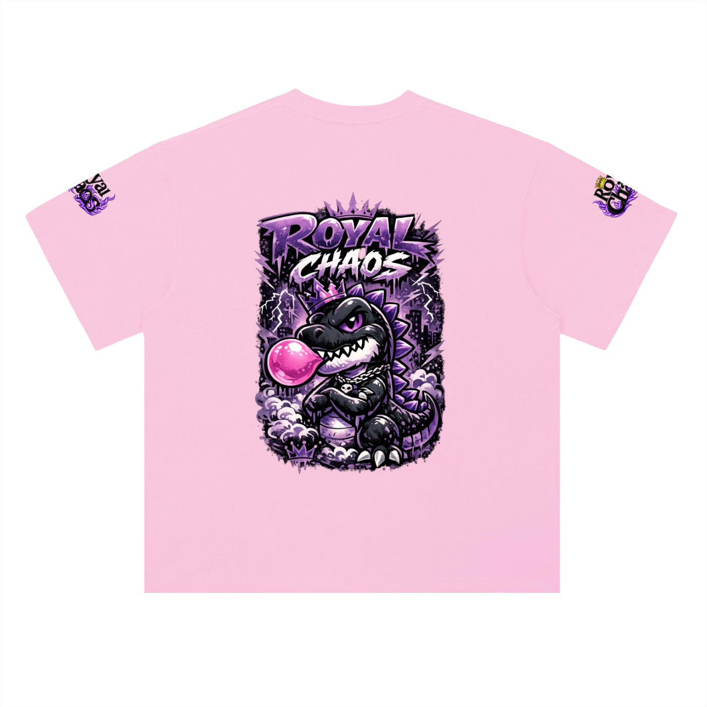 Royal Dino Heavyweight Drop Shoulder T-Shirt