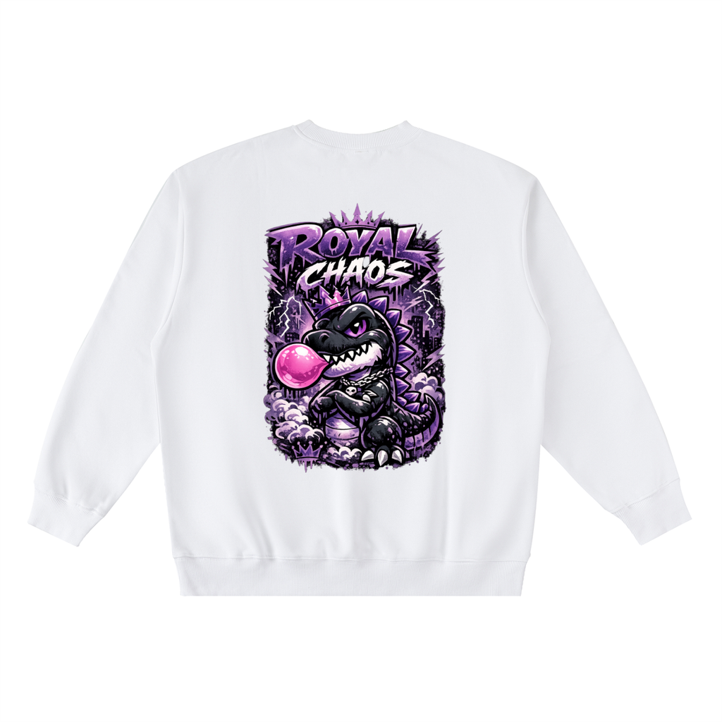 Royal Dino Oversized Taped Sweatshirt
